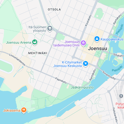 Karelia Ulkorakennus kartalla